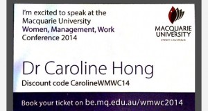 Dr Caroline Hong MacQ