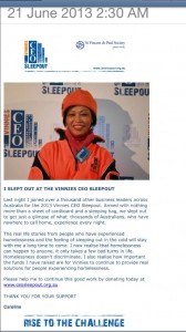 CEO sleepout Caroline Hong1