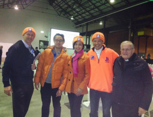 Dr Caroline HOng CEO Sleepout 2014 & friends