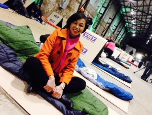 Dr Caroline Hong CEO Sleepout 2014